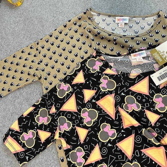 Disney Lularoe Irma Top Bundle Lot Womens XS Tunic Stretch Casual Lounge - Picture 6 of 7
